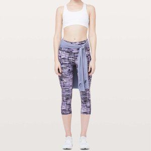 lululemon athletica Purple Patterned Leggings